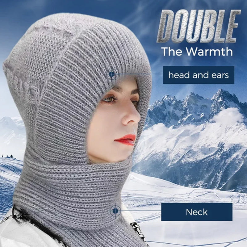 Integrated Ear Protection Windproof Cap Scarf