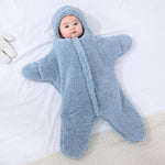 Cute Starfish Baby Soft Fleece Sleeping Bag