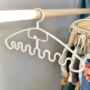 Wave Pattern Stackable Hanger (10pcs)