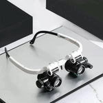 LED Glasses Magnifier 8x 15x 23x