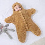 Cute Starfish Baby Soft Fleece Sleeping Bag