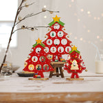 DIY Wooden Mini Christmas Tree Set