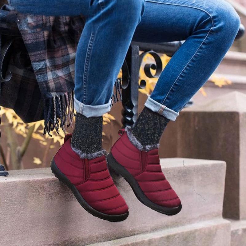 Winter Waterproof Snow Ankle Boot