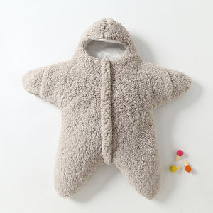 Cute Starfish Baby Soft Fleece Sleeping Bag