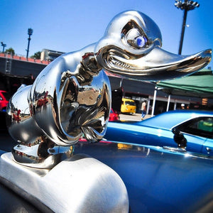 Angry Rubber Duck Hood Ornament