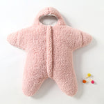 Cute Starfish Baby Soft Fleece Sleeping Bag