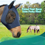 Equine Mask Anti-Fly Mesh