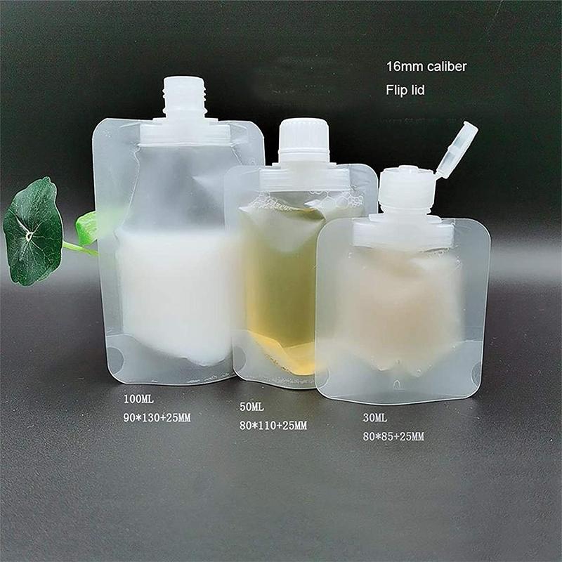 Portable Travel Fluid Dispensing Packing Bag