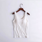 Women Built-In Bra Casual Tank