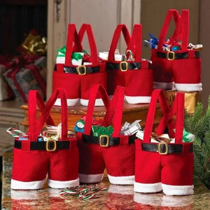 Santa Claus Pants Gift Bag