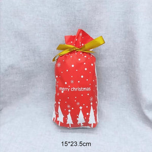 Drawstring Christmas Gift Bags