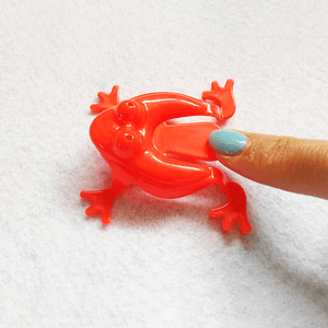 Plastic Jumping Frog