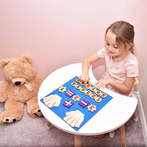 Felt Board Finger Numbers Counting Toy