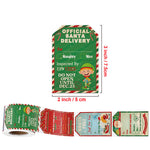 200 Pieces from Santa Claus Stickers Roll