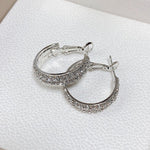 Sparkle Small Hoop Earrings