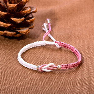 Linked Together Handmade Braided Bracelet