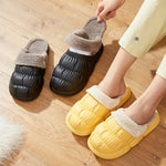 Autumn Winter Warm Removable Cotton Slippers