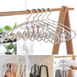 Wave Pattern Stackable Hanger (10pcs)