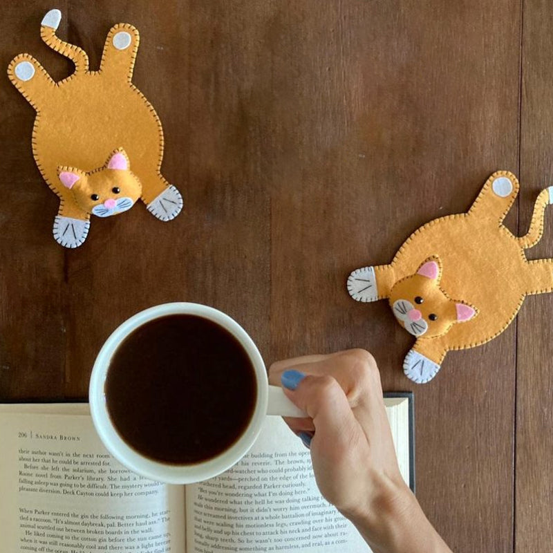 Cute Cat Coasters