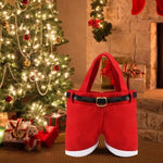 Santa Claus Pants Gift Bag