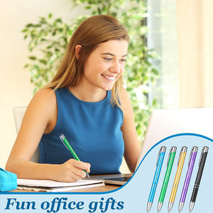 5 Pcs Ballpoint Pens with Interesting Text