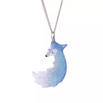 Fox Hugging Necklace