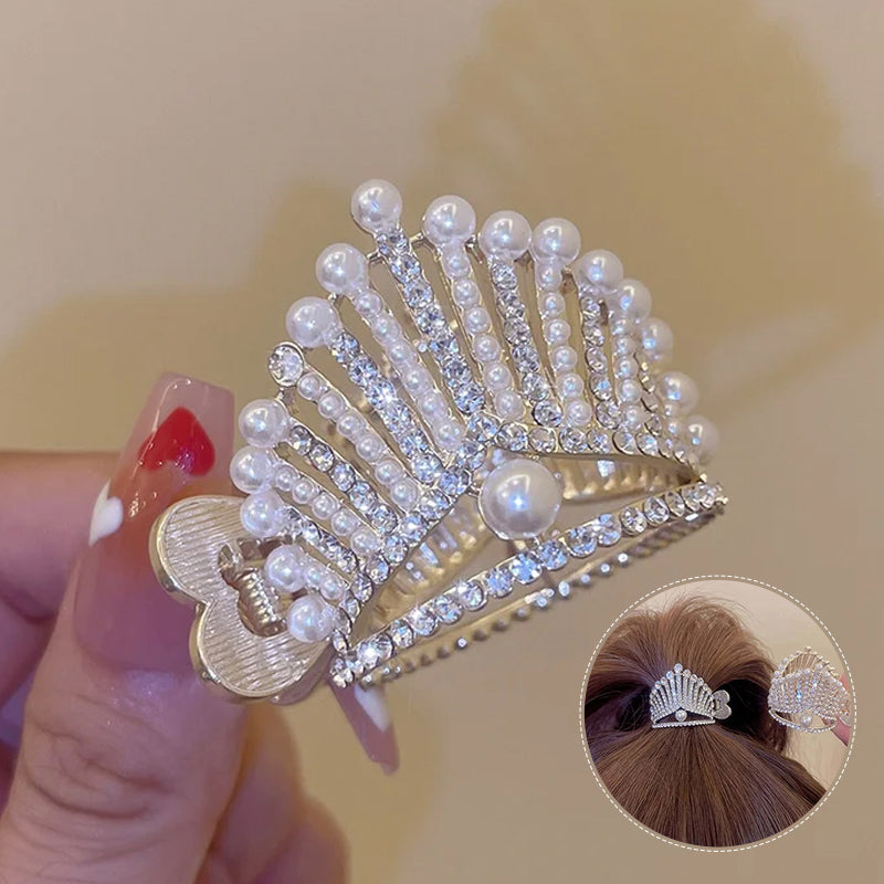 Elegant Crown Hairpin