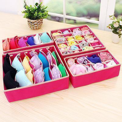 Foldable Closet Underwear Organizer(4 pics/1 Set)