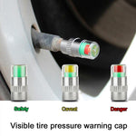 Tire Pressure Indicator Valve Stem Caps