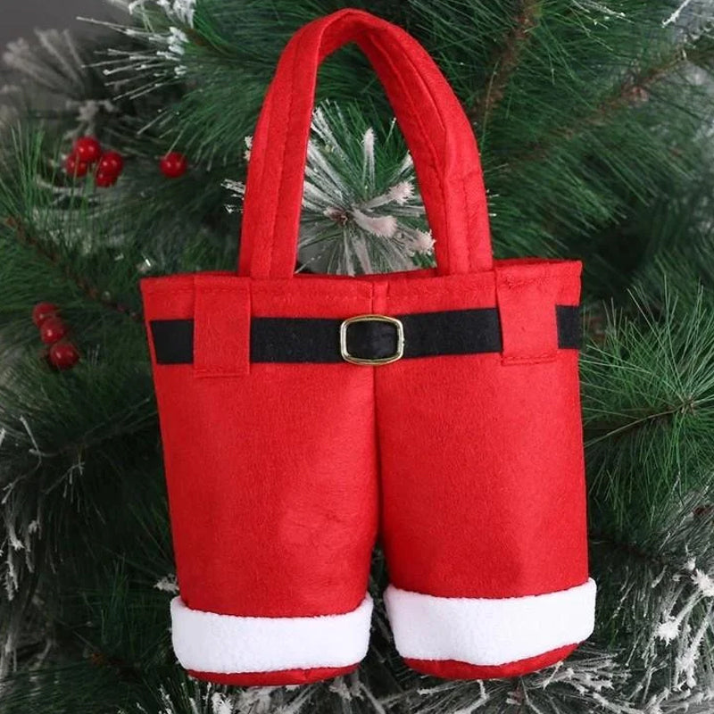 Santa Claus Pants Gift Bag