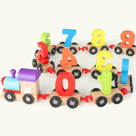 Digital Train Wooden Toy