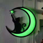 Moon Black Cat Decorations