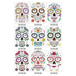 Halloween Prank Makeup Temporary Tattoo（10pcs）