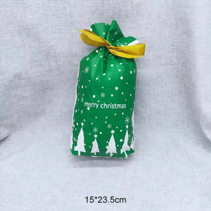 Drawstring Christmas Gift Bags