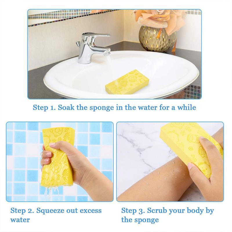 DEAD SKIN REMOVAL BATHING SPONGE