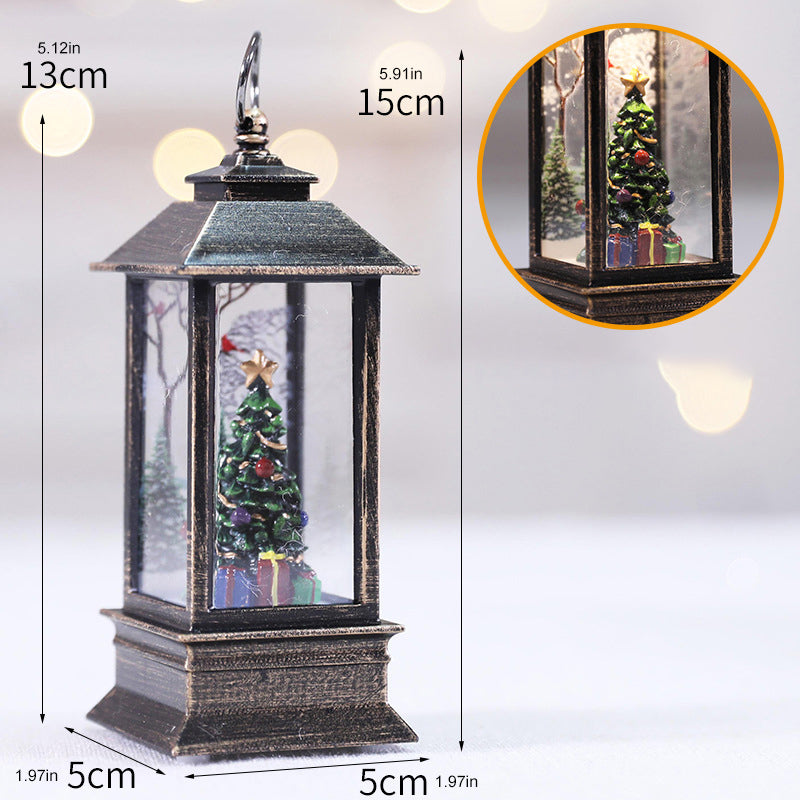 LED Lighted Christmas Lantern