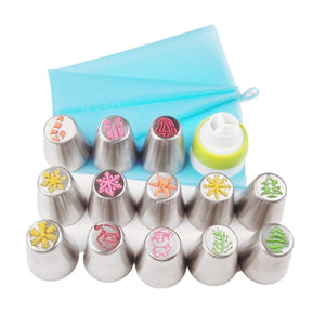 Christmas Baking Nozzles Kit