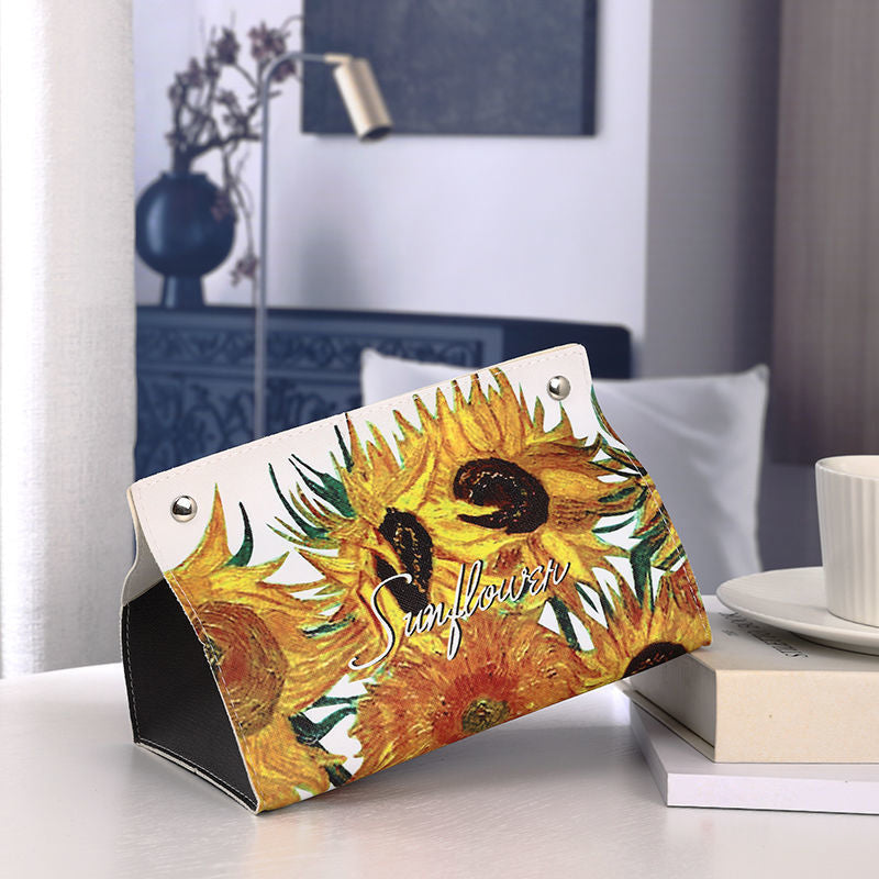 Van Gogh Oil Painting Tissue Box