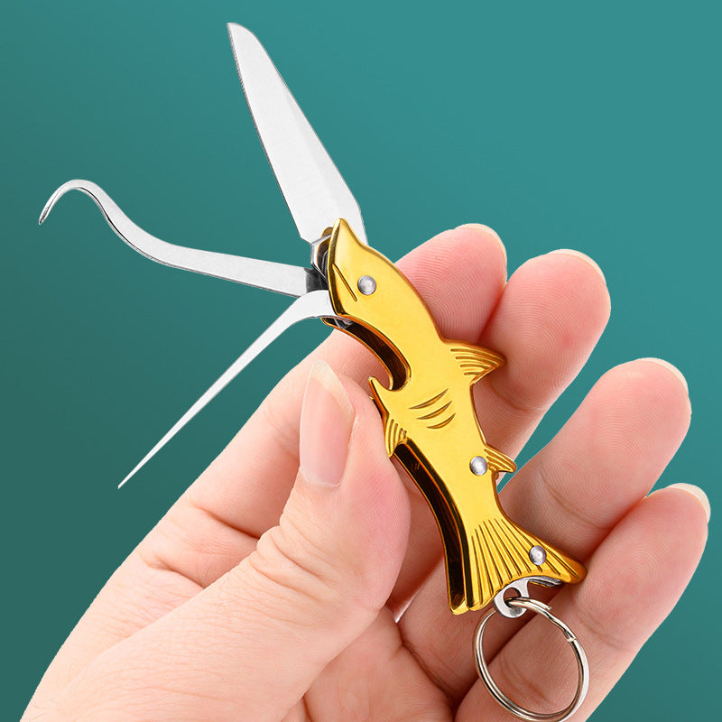 4 in 1 Folding Keychain Tool