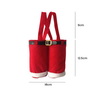 Santa Claus Pants Gift Bag