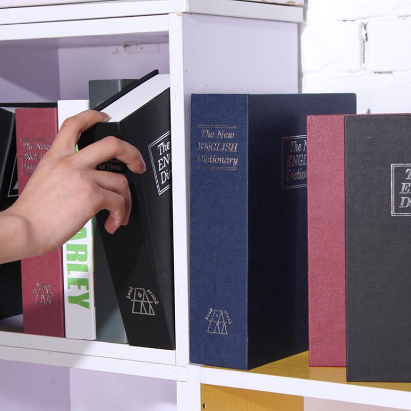 BOOK SHAPED SECURITY LOCK BOX