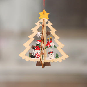 Christmas Wooden Pendant