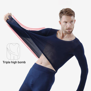 Seamless Elastic Thermal Inner Wear