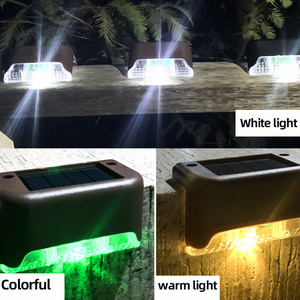 Solar Powered Outdoor Staircase Light