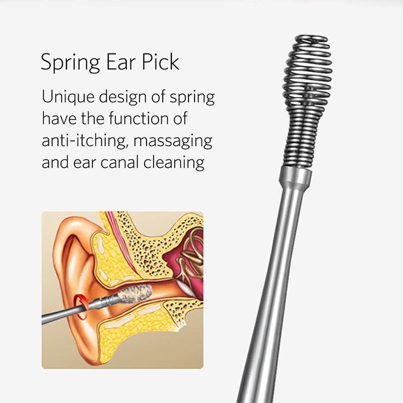 Innovative Spring EarWax Cleaner Tool Set