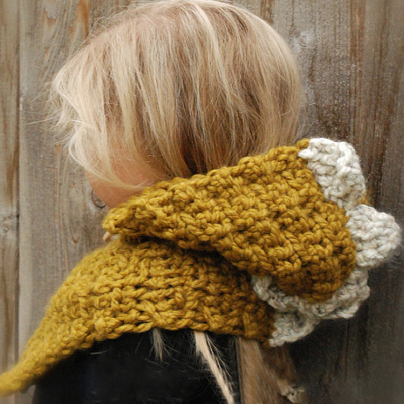 Children's Warm Scarf Hat