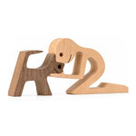 Pet Lover Wood Sculpture Table Ornaments