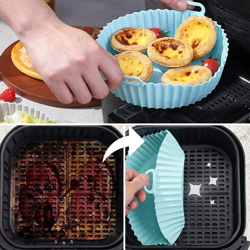 Air Fryer Silicone Baking Tray