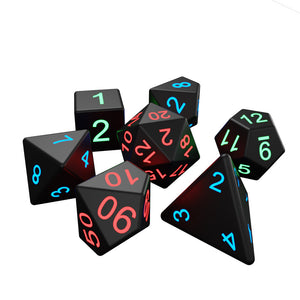 LED Flash Dice Set 7-pack The Electronic Dice