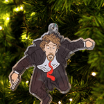 Die Hard Advent Calendar - Hans Gruber Falling off off Nakatomi Plaza